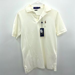 Polo Ralph Lauren Short Sleeve ‘Off White’  Rugby Polo Men’s Size Large